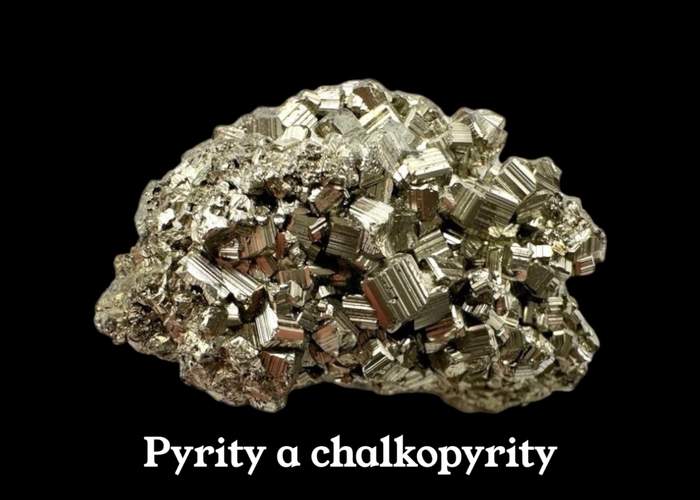 Pyrity a chalkopyrity